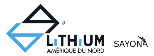 Lithium Amérique du Nord